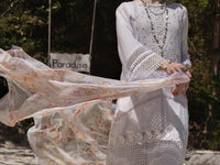 Light Purple Khaddi Net 3 Piece Unstitched - ALP-3PS-1272