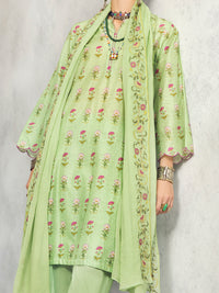 Green Lawn 3 Piece Unstitched - ALP-3PS-1295