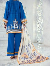 Blue Lawn 3 Piece Unstitched - ALP-3PS-1305