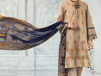 Beige Lawn 3 Piece Unstitched - ALP-3PS-1306