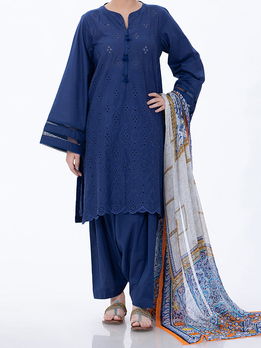 Blue Lawn 3Pc Unstitched - ALP-3PS-1314