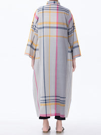 Grey Yarn-Dyed Tunic - ALP-LK-1368