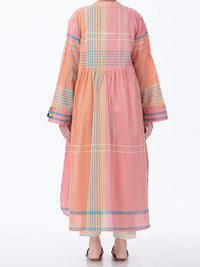 Pink Yarn-Dyed Tunic - ALP-LK-1372