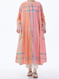 Pink Yarn-Dyed Tunic - ALP-LK-1372