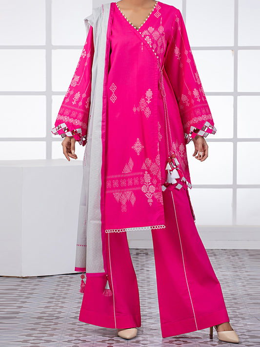 Fuchsia Lawn 2Pc Unstitched - ALP-2PS-1446A