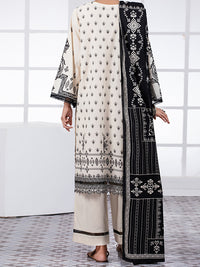 Black & White 2Pc Unstitched - ALP-2PS-1450A