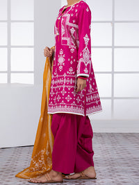 Pink Lawn 2Pc Unstitched - ALP-2PS-1450B