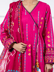 Pink Lawn 2 Piece Unstitched - ALP-2PS-1452B