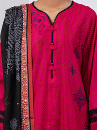 Red 2Pc Unstitched - ALP-2PS-1453A
