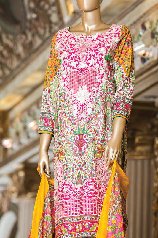 Multicolor Lawn 3Pc Unstitched - ALP-194A