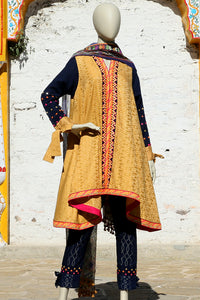 Yellow 3Pc Stitched - ALP-349