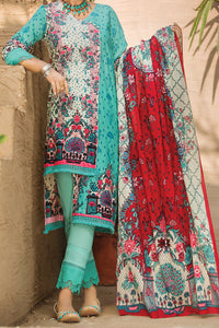 Creamy Yellow Lawn 3Pc Stitched - ALP-444