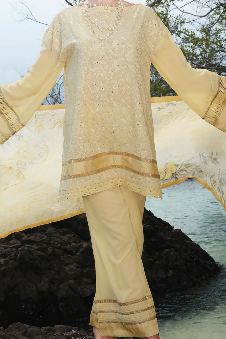 Yellow 3 Piece Stitched - ALP-707
