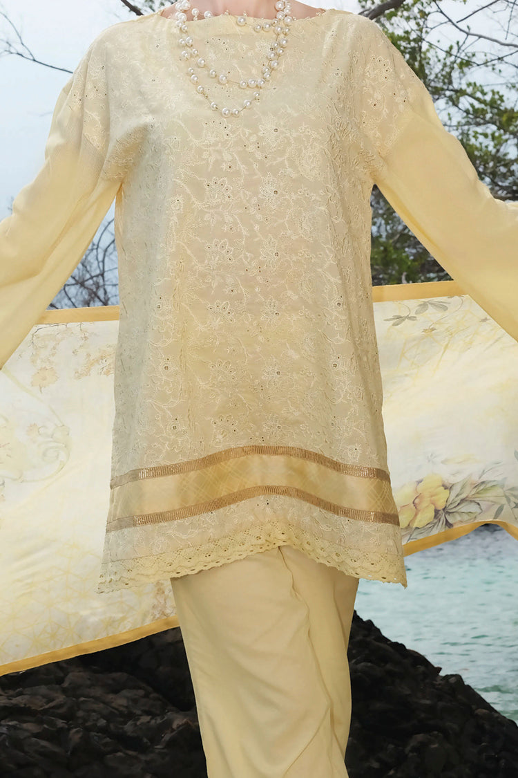 Yellow 3 Piece Stitched - ALP-707