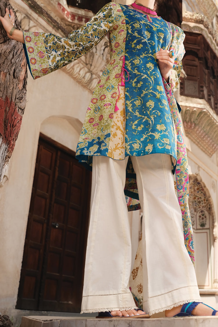 Beige Lawn 3 Piece Unstitched - ALP-720