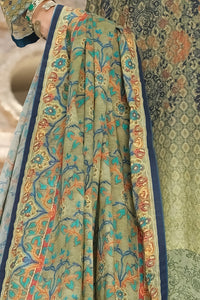 Green Lawn 3 Piece Stitched - ALP-749