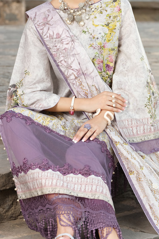 Mauve Cambric 2 Piece Unstitched - ALP-764