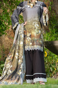 Grey Cambric 2Pc Unstitched - ALP-766