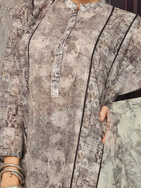 Beige 3Pc Stitched - ALP-3PS-806
