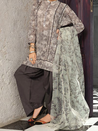 Beige 3Pc Stitched - ALP-3PS-806