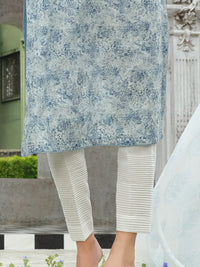 Blue 3 Piece Stitched - ALP-3PS-808