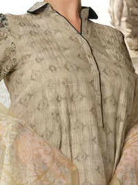 Beige 3Pc Stitched - ALP-3PS-810