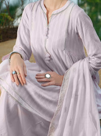 Purple Lawn 3Pc Stitched - ALP-3PS-812