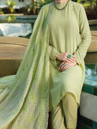 Sea Green Lawn 3Pc Stitched - ALP-3PS-816