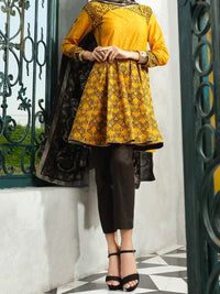 Golden Lawn 3 Piece Unstitched - ALP-3PS-854