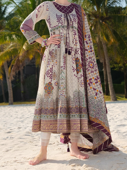 Grey Lawn 2 Piece Unstitched - ALP-2PS-860