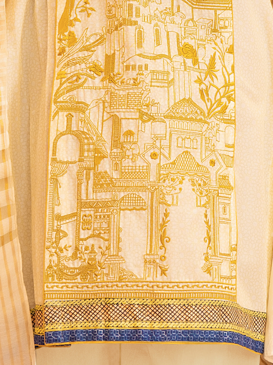 Yellow Lawn  3Pc Stitched - ALP-933