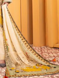 Beige Lawn 3Pc Stitched - ALP-937