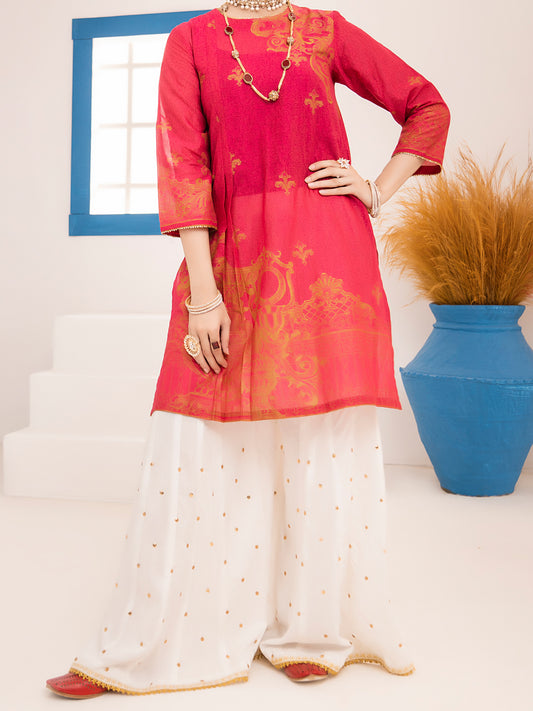 Maroon Lawn Tunic - ALP-LK-1012
