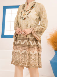 Sea Green Lawn Tunic - ALP-LK-1014
