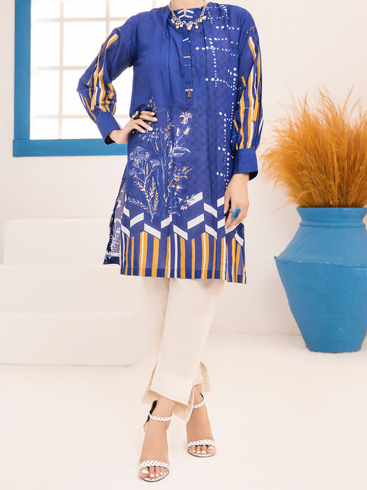 Blue Lawn Tunic - ALP-LK-1015