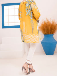 Yellow Lawn Tunic - ALP-LK-1017