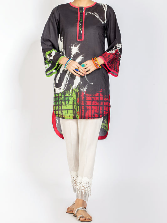 Black Lawn Tunic - ALP-LK-1106