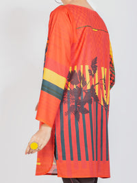 Red Lawn Tunic - ALP-LK-1111