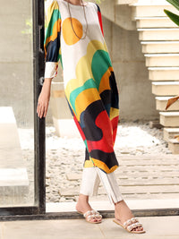 White Lawn Tunic - ALP-LK-1229