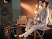 Light Purple Blended Kurta Trouser - AL-KT-2693