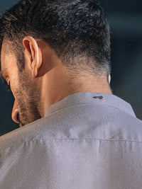 Light Purple Blended Kurta Trouser - AL-KT-2693