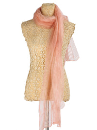 Peach Women Stole - ST-S223A