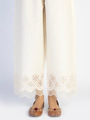 Off White Lawn Trouser - AL-T-584