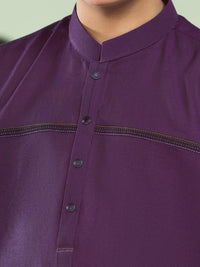 Purple Boy Kurta - ALT-K-001