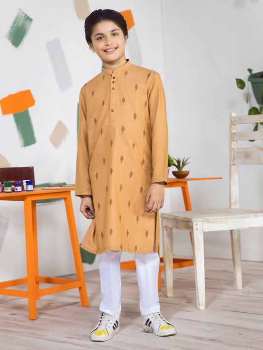 Mustard Boy Kurta - ALT-K-006