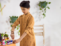 Mustard Boy Kurta - ALT-K-006