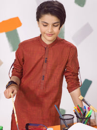 Red Boy Kurta Trouser - ALT-KT-007