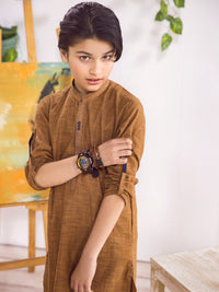 Brown Boy Kurta Trouser - ALT-KT-008