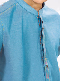 Aqua Blue Boy Kurta Trouser - ALT-KT-015