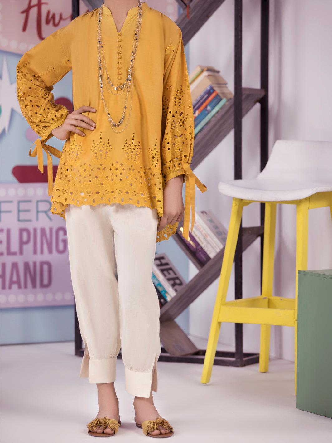 Mustard Kurti - ALT-LK-1004